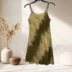 Rene Margo Spaghetti Strap Abstract Pattern Sundress Size Large